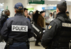 Image d'une patrouille mixte police et gendarmerie à Paris gare de Lyon ©Cyril THOREL