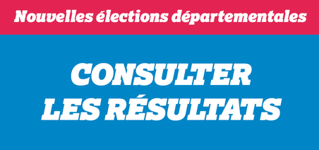 Visuel des résultats des élections départementales 2015