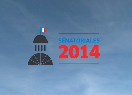 Logo des élections sénatoriales 2014 © Sénat