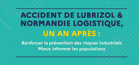 Accident de Lubrizol et Normandie Logistique, un an après