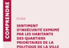 Etude ONPV sur le sentiment d’insécurité dans les QPV  (CVS 2021)