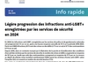 Info rapide n°53 - Légère progression des infractions anti-LGBT+ enregistrées par les services de sécurité