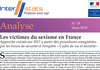 Les victimes du sexisme en France - Interstats Analyse N°19 