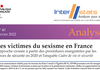 Les victimes du sexisme en France - Interstats Analyse N°40