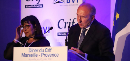 Dîner du Conseil Représentatif des Institutions Juives de France Marseille-Provence (CRIF)